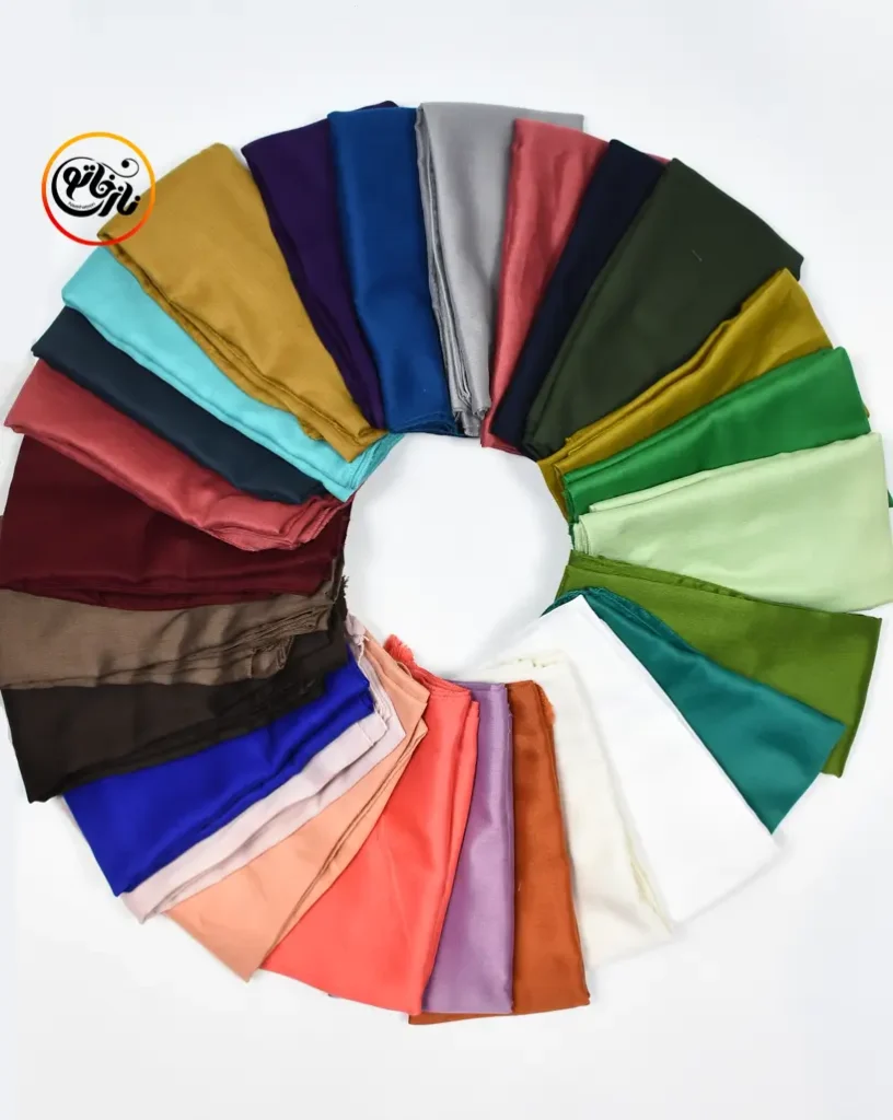 روسری ساده نخی ضد چروک