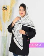 روسری حریر نخ مجلسی کد 1406/4