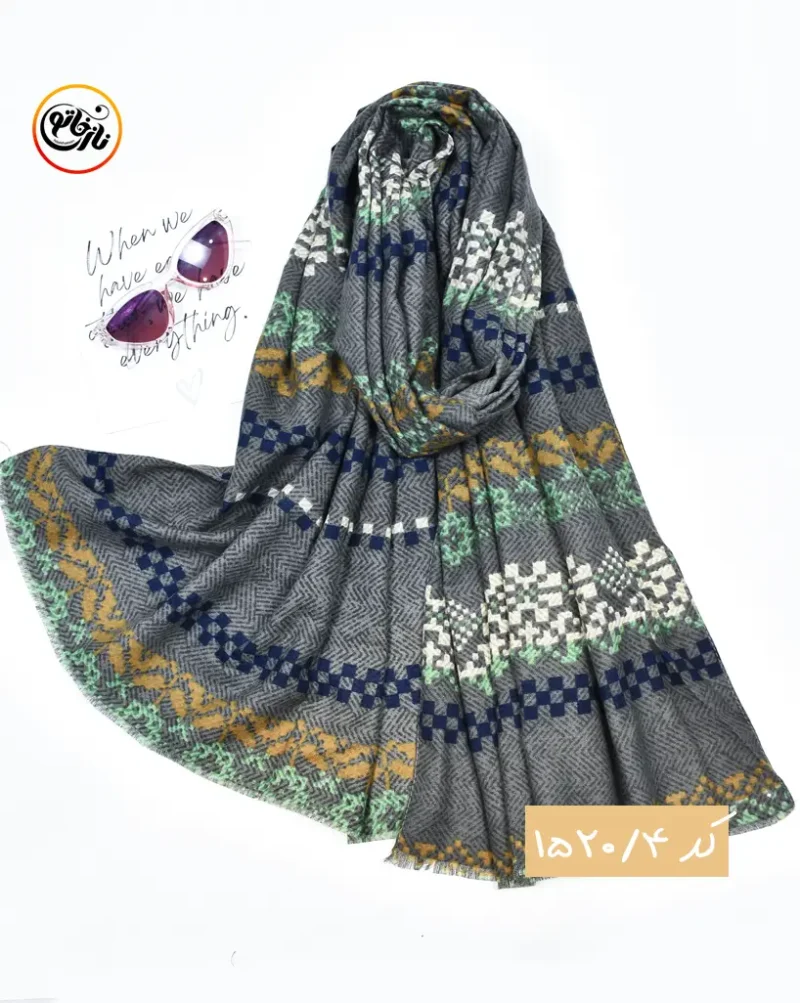 شال موهر کد 1520 - Image 5