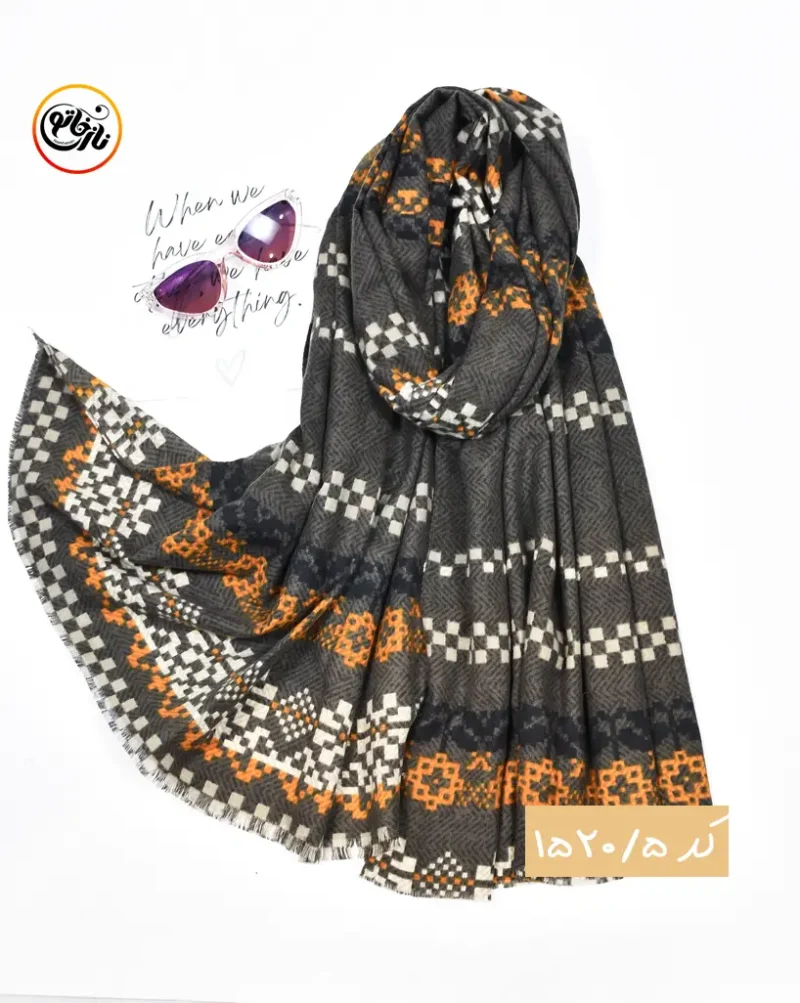 شال موهر کد 1520 - Image 6