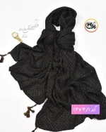 شال پلیسه طلا کوب کد 1474 - Image 2