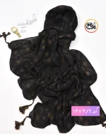 شال پلیسه طلا کوب کد 1474 - Image 3