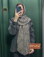 شال نخی گندم کد 1436 - Image 8