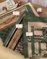 شال پاییزه مخمل کد 1486 - Image 4