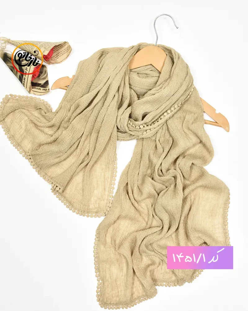شال پلیسه سکه ای
