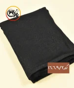 شال ژاکارد لمه مشکی کد 1669 - Image 5