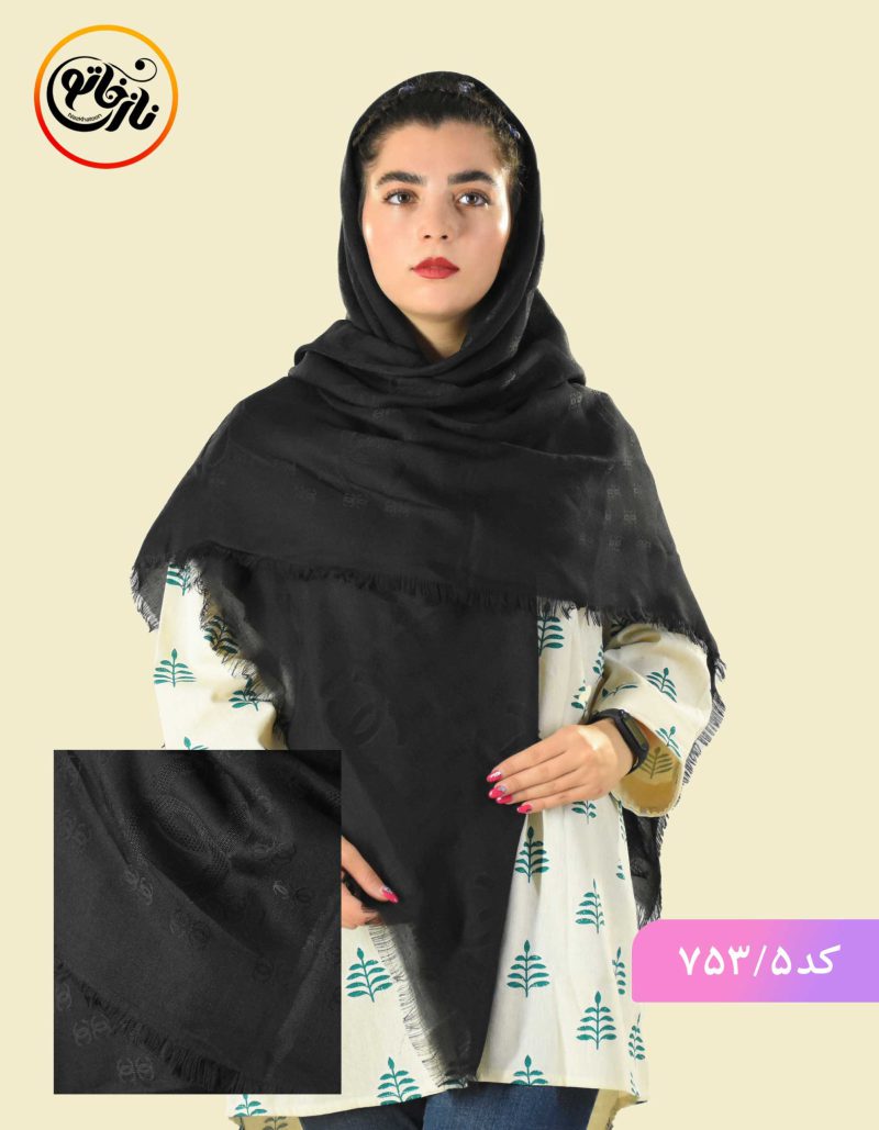 روسری ژاکارد پیچک نوپی