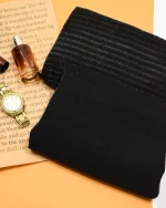 شال مشکی مجلسی شاین کد 1443