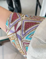 مانتو لینن ترکیبی زنانه کد 1780 - Image 2