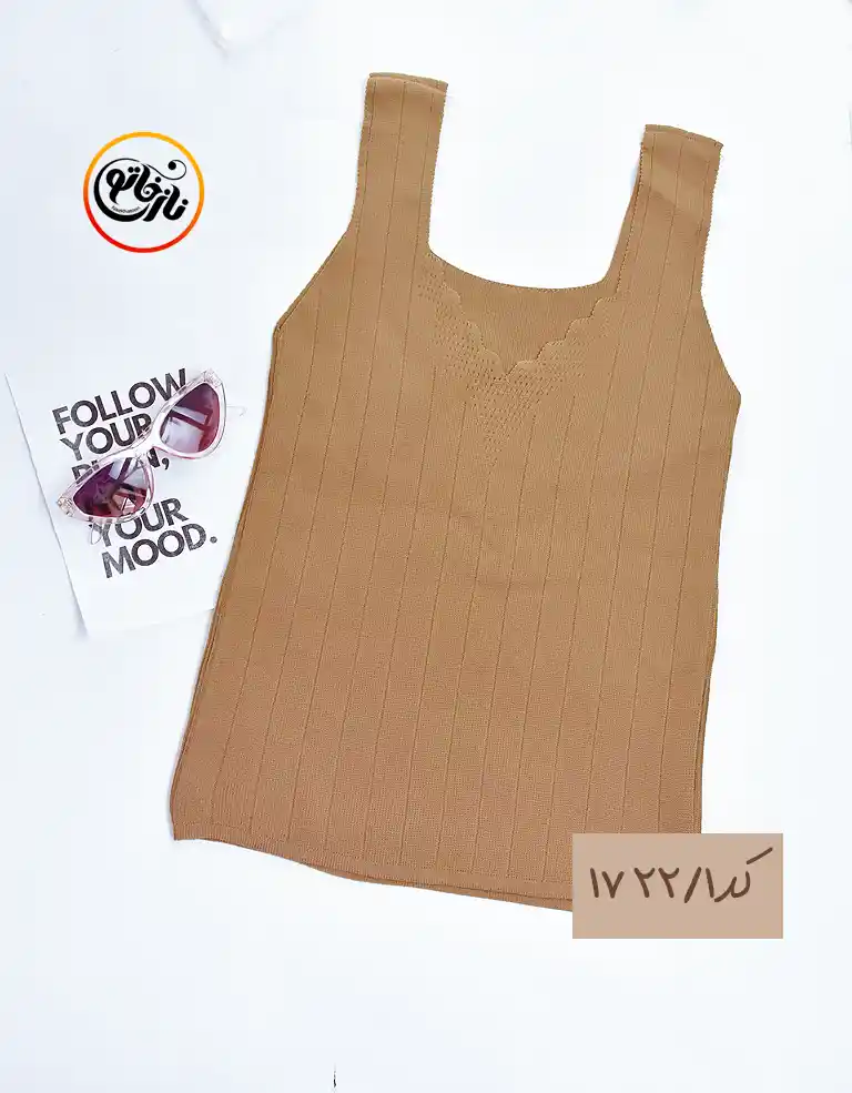 tap.baft.yaghedelbar.paeeze تاپ بافت یقه دلبر کد 1722 - Image 1