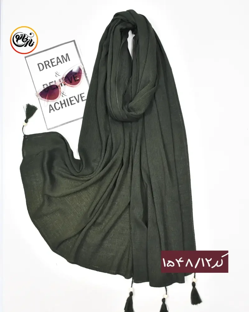 شال پلیسه ریز نخی کد 1548 - Image 13