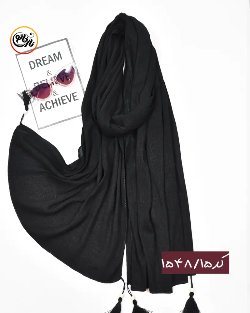 شال پلیسه ریز نخی کد 1548 - Image 16