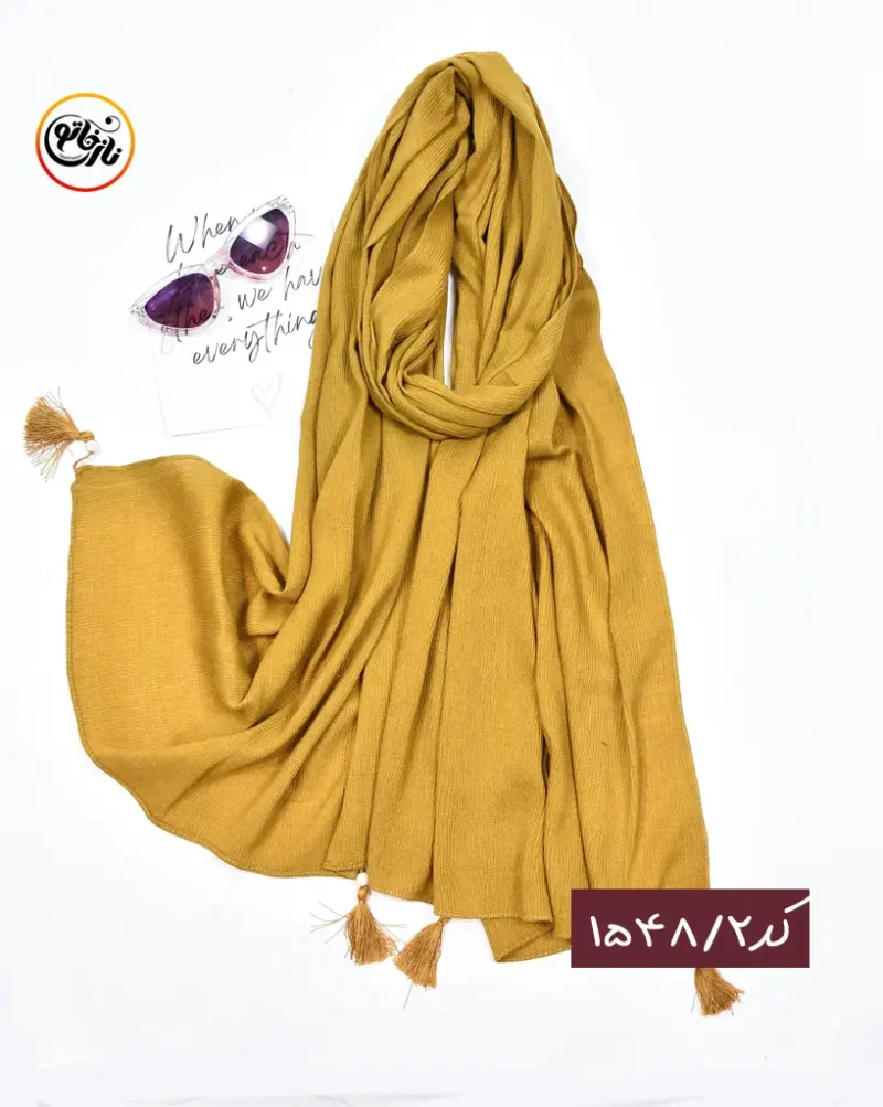 شال پلیسه ریز نخی کد 1548 - Image 3
