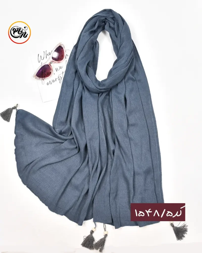 شال پلیسه ریز نخی کد 1548 - Image 6