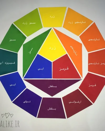 رنگ شال و روسری