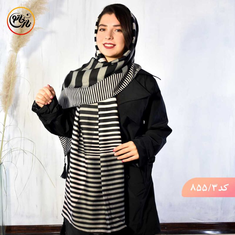 شال راه راه کد 855 - Image 4