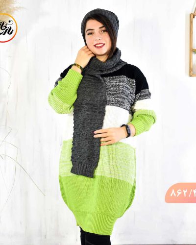 تونیک بافت یقه گرد