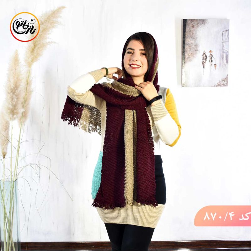 شال پلیسه بافت کد 870 - Image 5