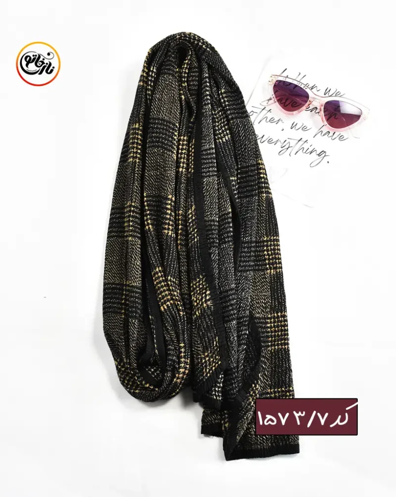 شال رنگ سال موکا کد 1573 - Image 8