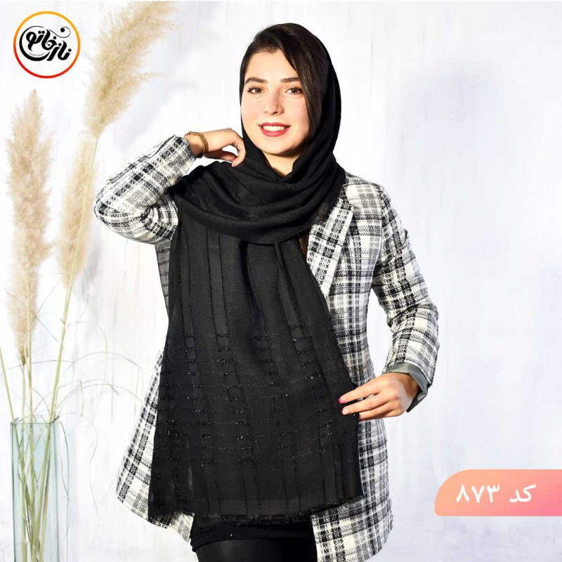 شال نخی مخمل دار کد 873 - Image 1