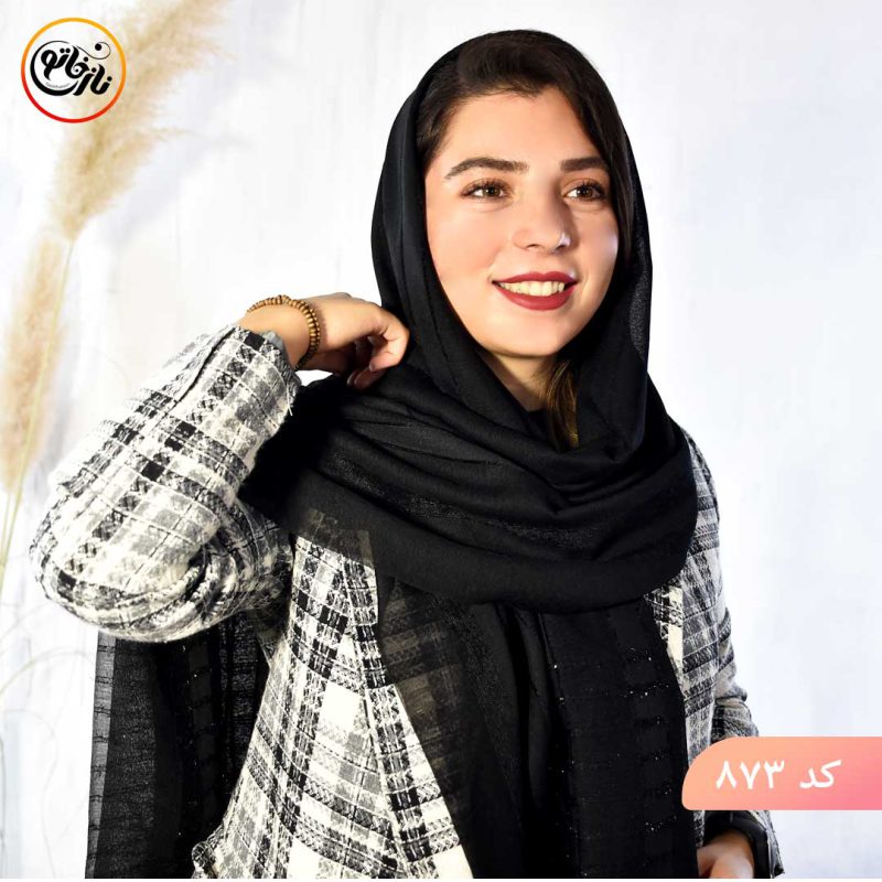 شال نخی مخمل دار کد 873 - Image 2
