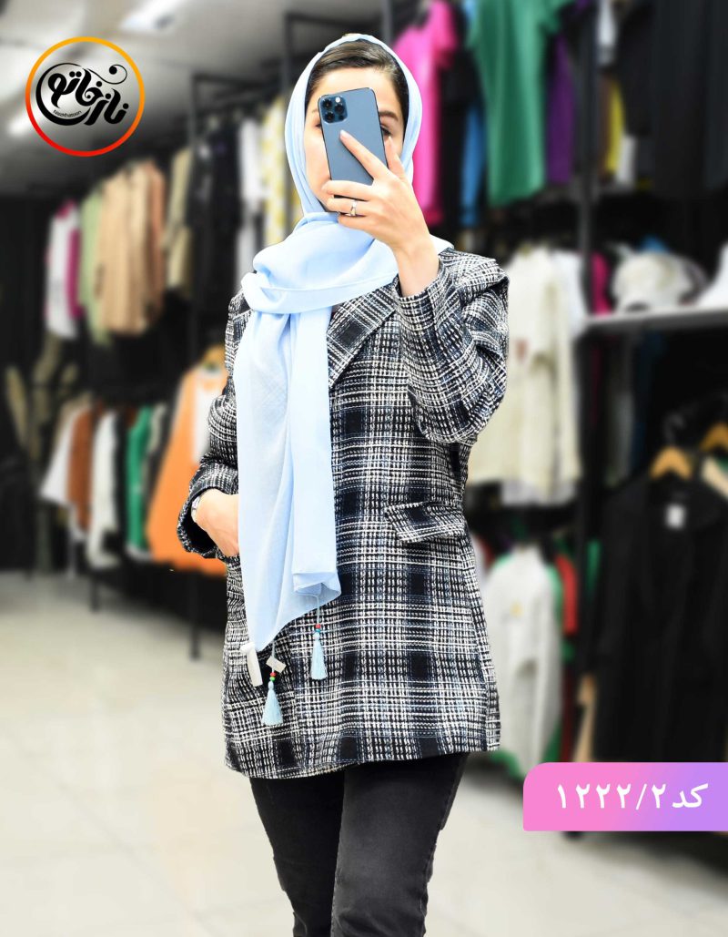 مانتو شنل برنا کد 1222 - Image 3