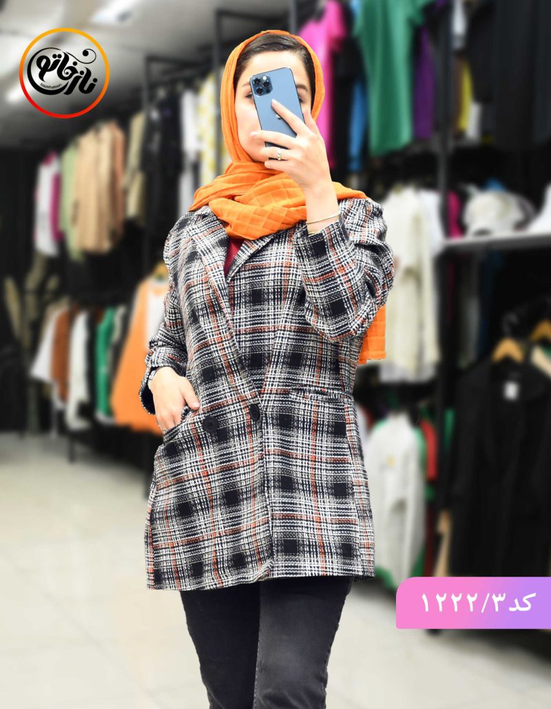 مانتو شنل برنا کد 1222 - Image 4