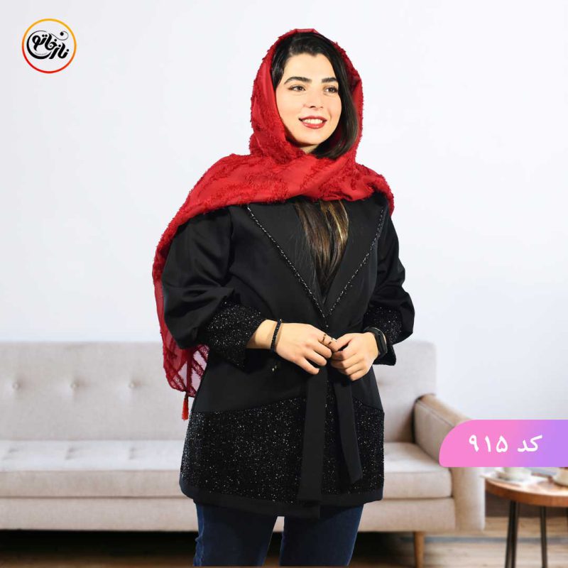مانتو کتی لمه دار