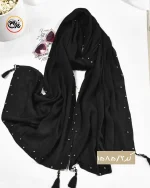 شال مروارید دار پلیسه