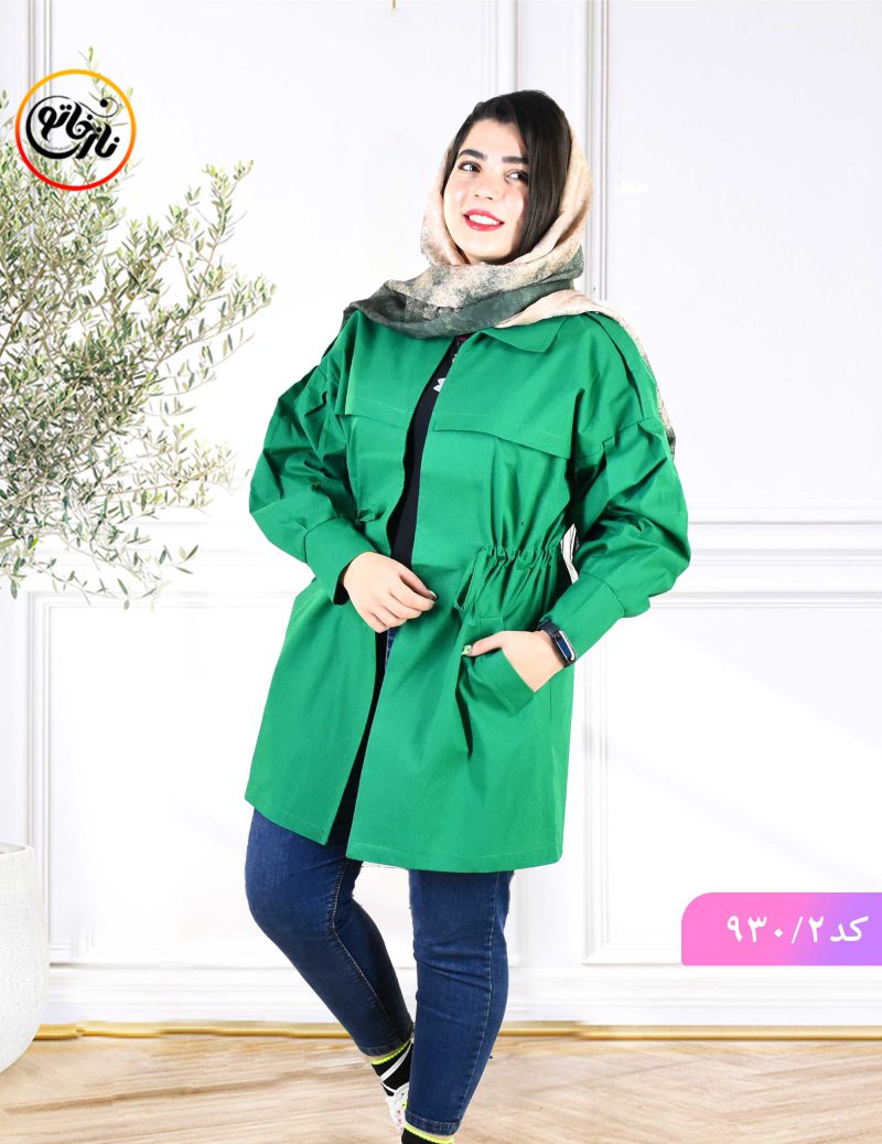 مانتو لینن رنگی اسپرت کد930 - Image 4