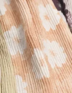 شال گل گلی پلیسه کد 1718 - Image 5