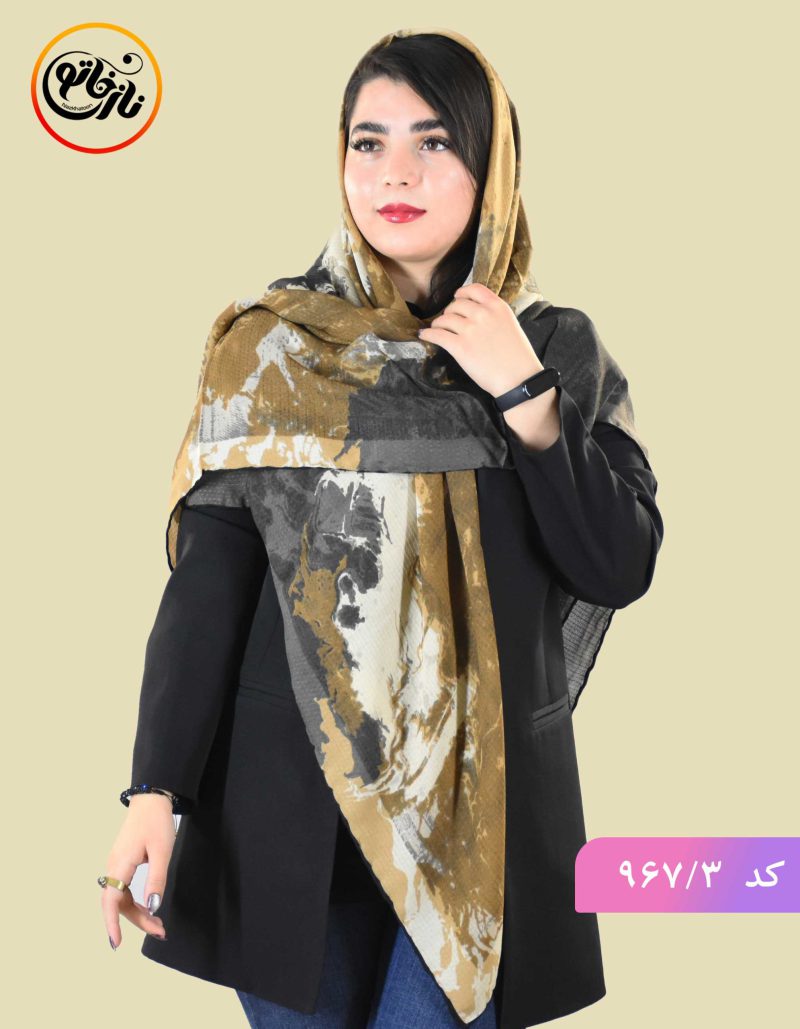 روسری گارزا ژاکارد