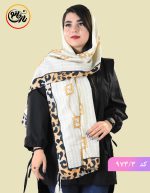 شال نخی طرح کمربند