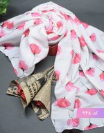 شال نخی شقایق کد948 - Image 2