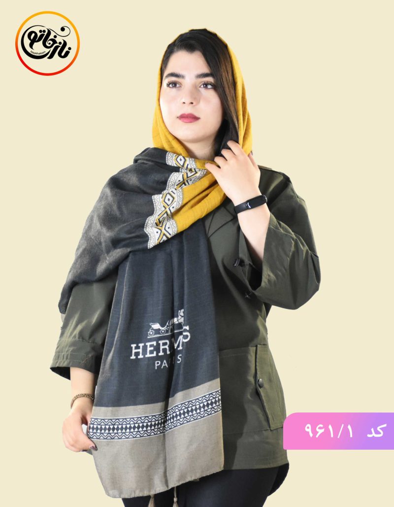 شال نخی هرمس کد ۹۶۱ - Image 2