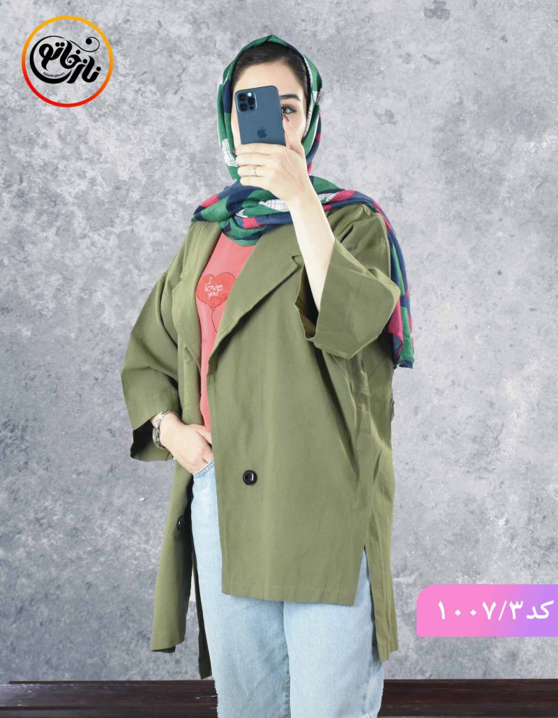 مانتو لینن کد 1007 - Image 4