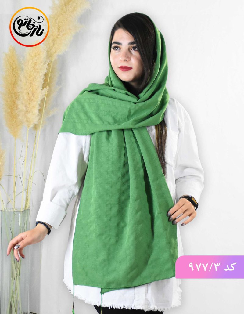 شال تسلا تسنیم سبز
