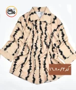 شومیز راه راه ترند کد 1680 - Image 5