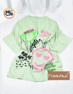 تیشرت نگین دار کد 1655 - Image 6