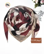 روسری پلیسه چهارخونه کد 1694 - Image 6