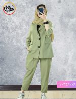 کت و شلوار لینن دلوین کد 1035