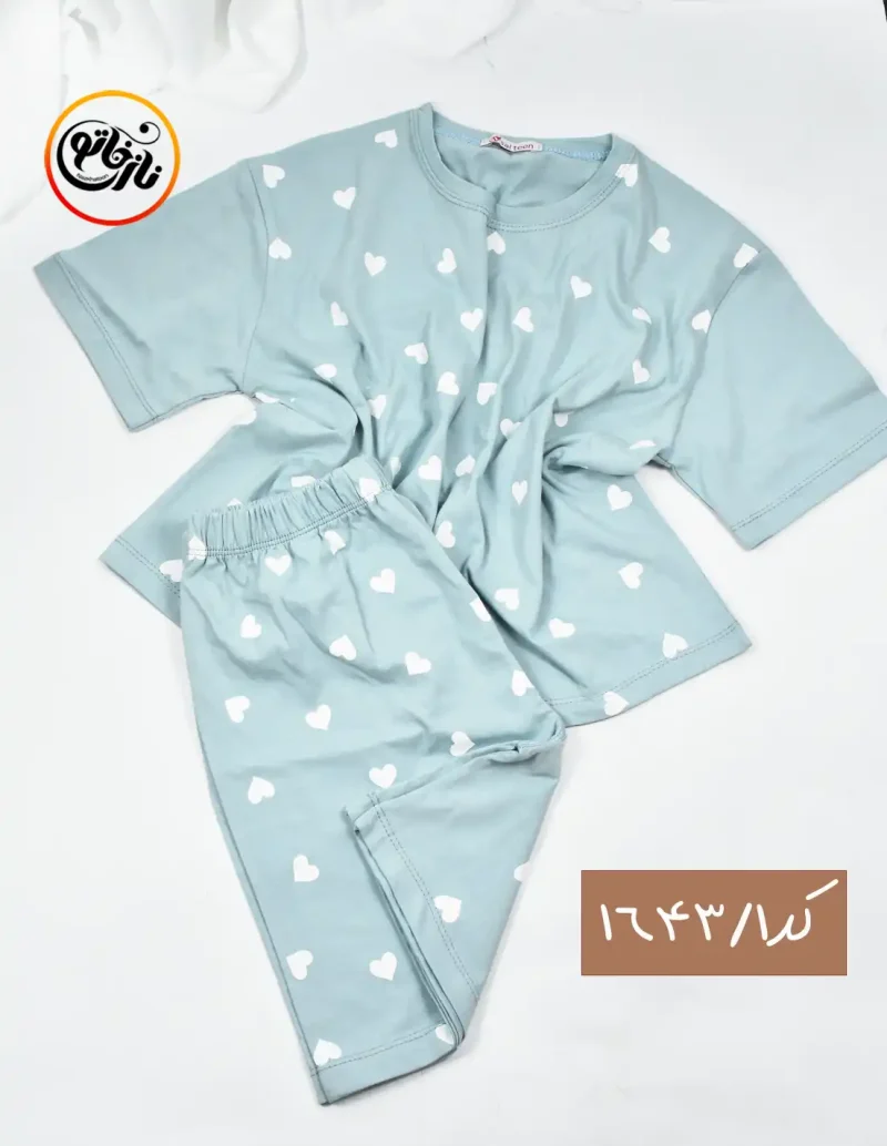 کراپ شرتک قلبی کد 1643 - Image 1