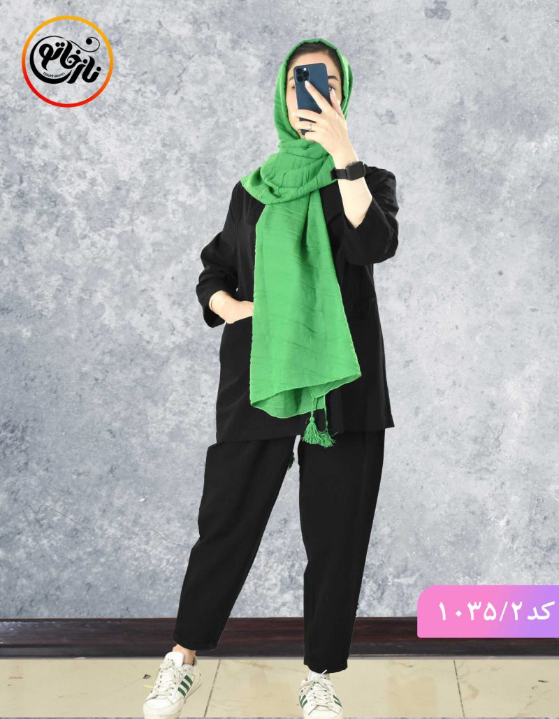 کت و شلوار لینن دلوین کد 1035 - Image 3
