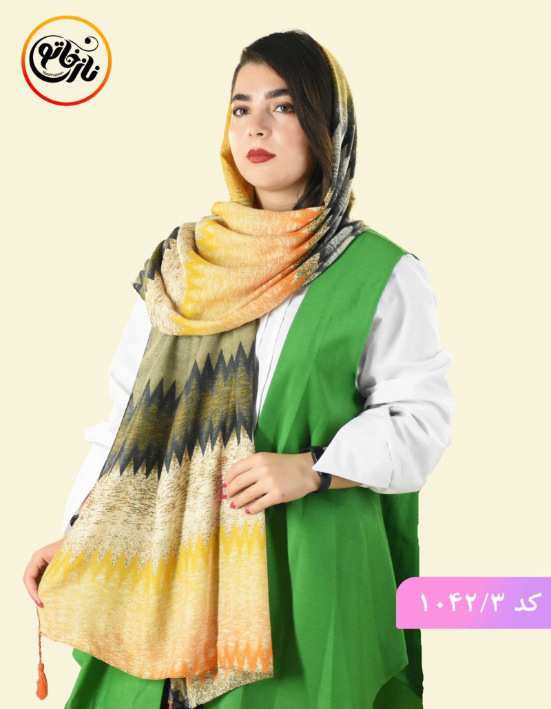 شال نخی روژا کد 1042 - Image 4