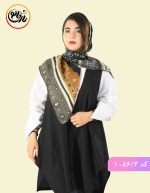 روسری نخی اناهیتا قهوه ای