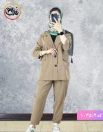 کت و شلوار لینن دلوین کد 1035 - Image 5