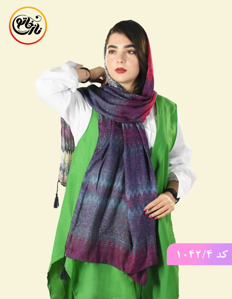 شال نخی روژا کد 1042 - Image 5