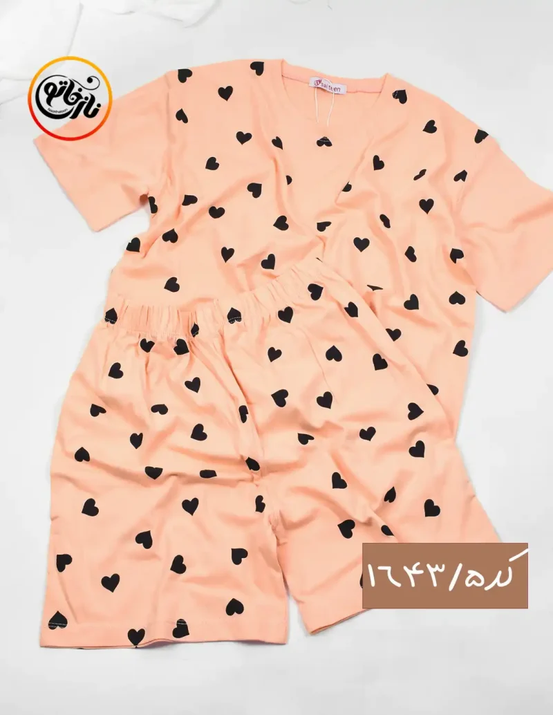 کراپ شرتک قلبی کد 1643 - Image 5