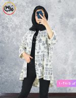 مانتو لینن طرحدار تهمینه5