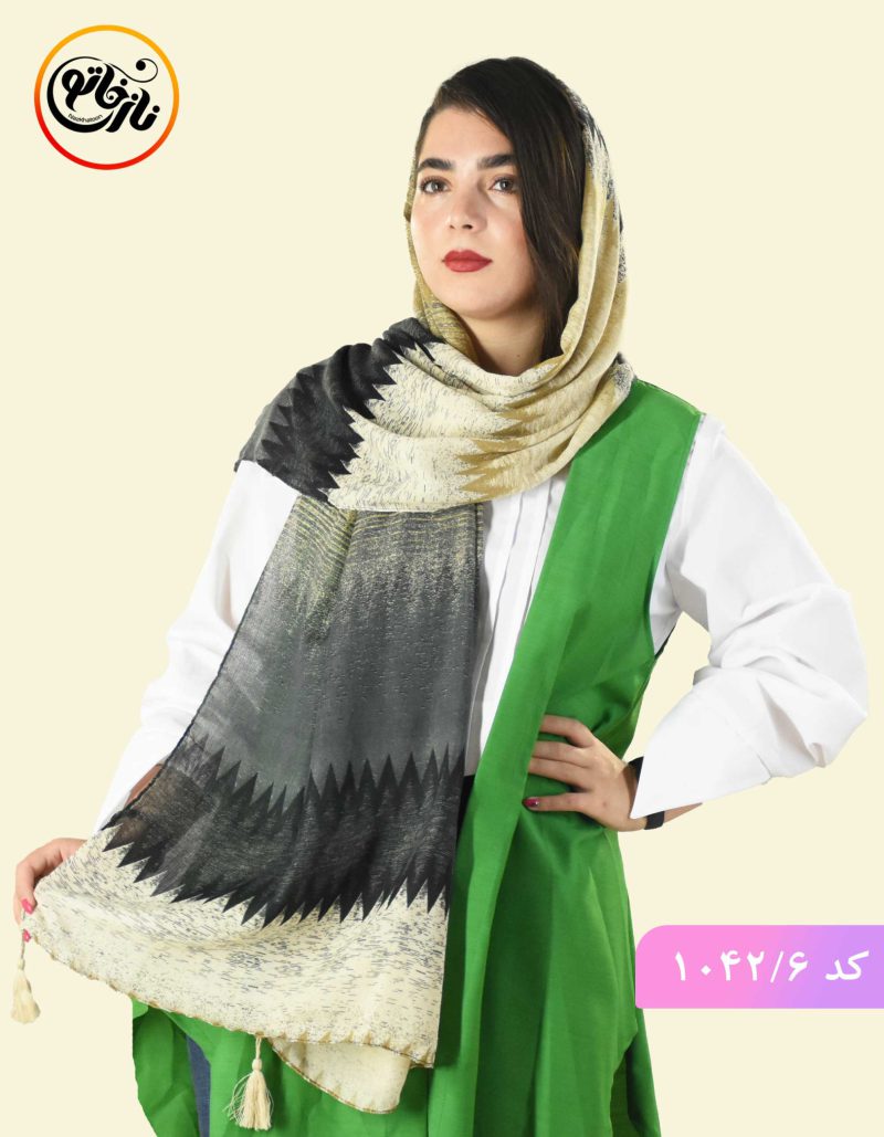 شال نخی روژا کد 1042 - Image 7